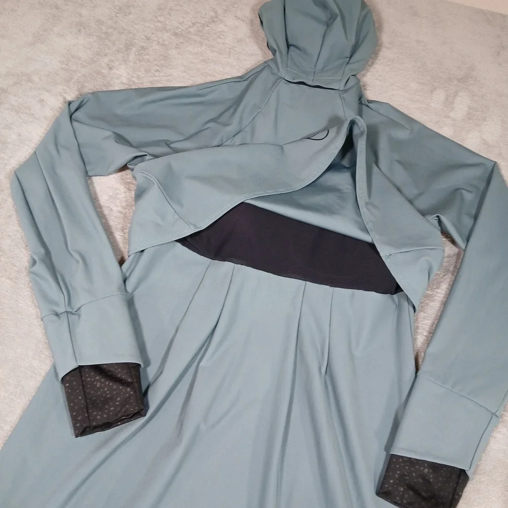 Nike Swim Victory Luxe Modest Tunic Dress Women's M Swimsuit Coverup